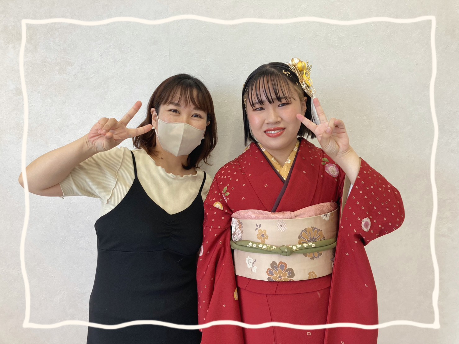 振袖レンタル　奈良　橿原　かわいい　おしゃれ　個性派　かわいい　かっこいい　くすみ　イマドキ　
